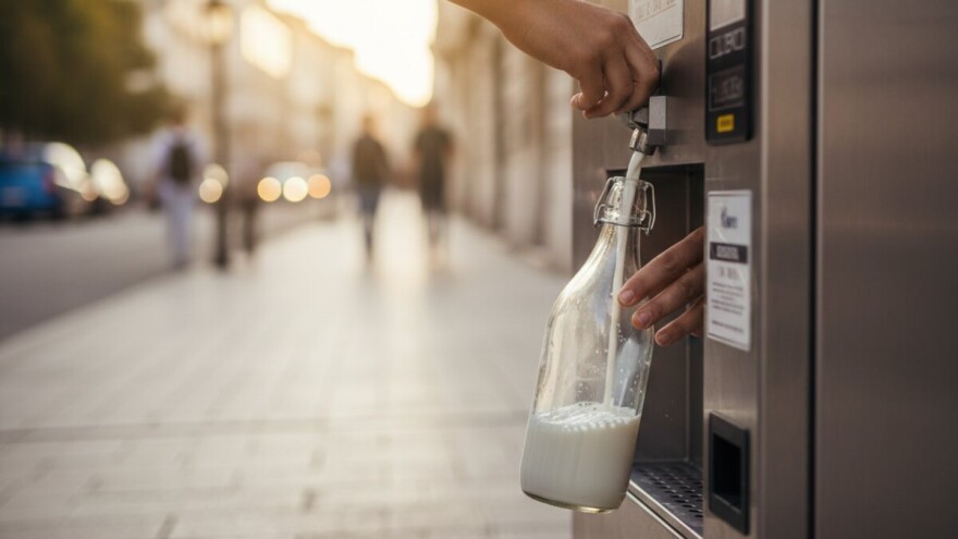 U Varaždinu postavljen drugi Mljekomat