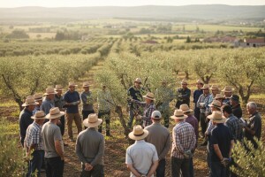 Učionica na otvorenom za maslinare u Buzetu