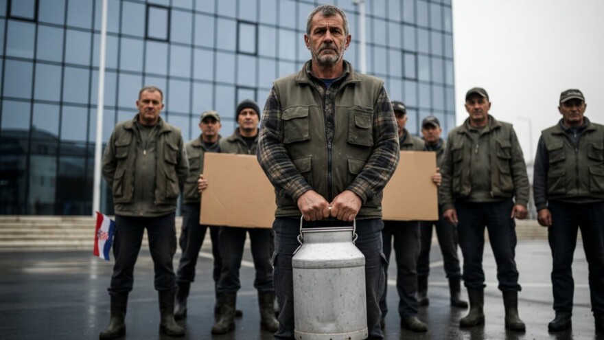 Udruga proizvođača mlijeka OBŽ podržava mirne prosvjede ispred Dukata