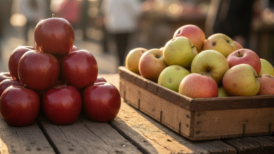 Ulaštene jabuke i priopćenja