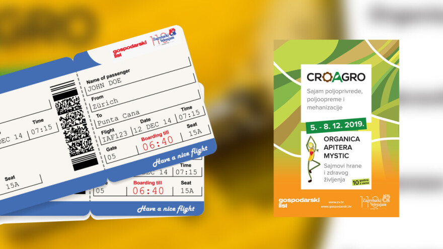 Osvoji besplatne ulaznice za CroAGRO