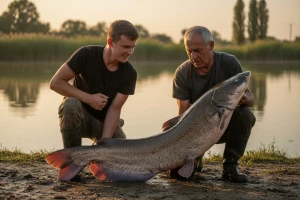 Ulovio soma teškog 91 kg i dugog 220 cm!