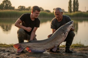 Ulovio soma teškog 91 kg i dugog 220 cm!