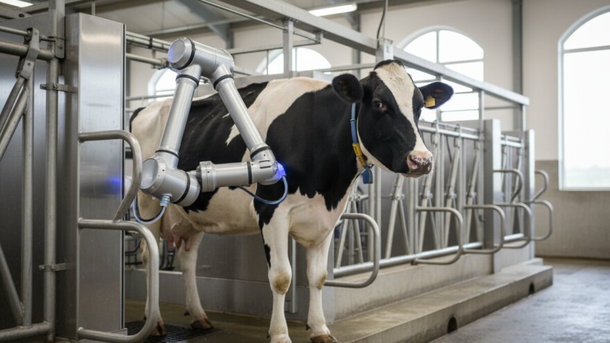 Uložio pet milijuna kuna u svemirsku staju za 77 krava koje muze robot