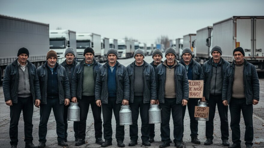 Umjesto na imanjima - mljekari na granicama!