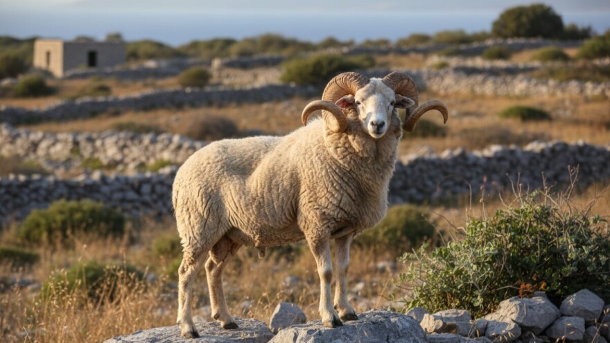 Unaprijeđena izraelska awassi ovca