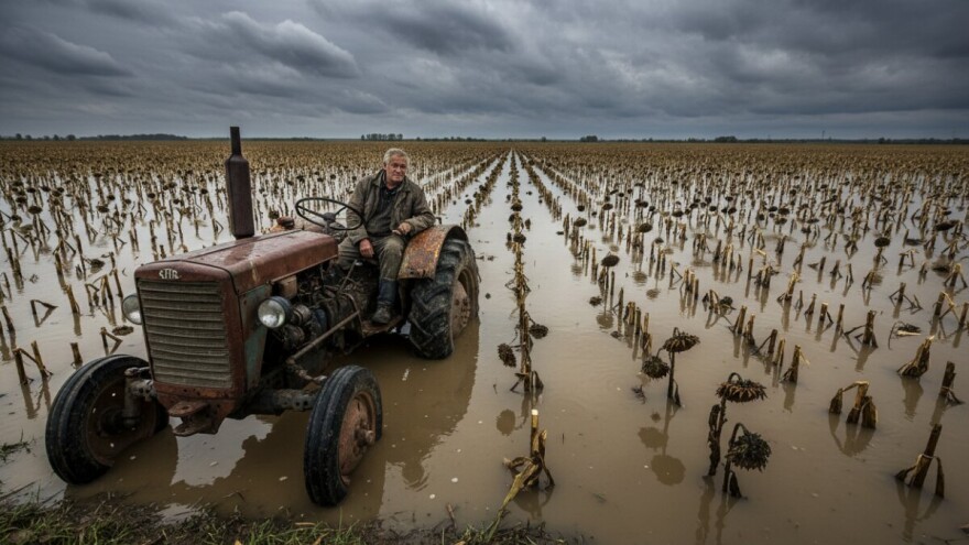 Uništen urod u poplavljenim poljima
