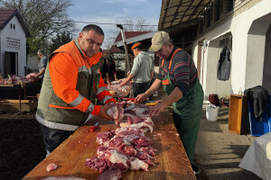 Nakon dvije godine prisilne pauze, obitelj Abramović oživjela tradiciju - bili smo na svinjokolji