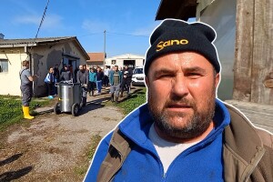 Stiglo "vime na točkovima" u PD Semberija: Teladima mlijeko isporučuje milk taksi