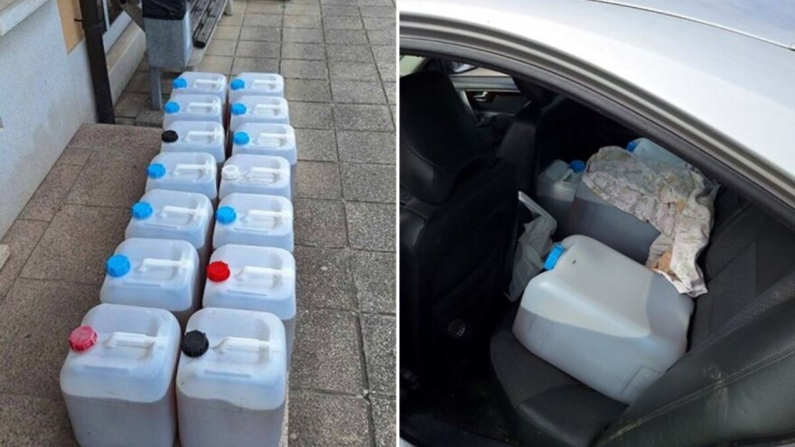 U automobilu imao 350 litara rakije, ne i dokumentaciju