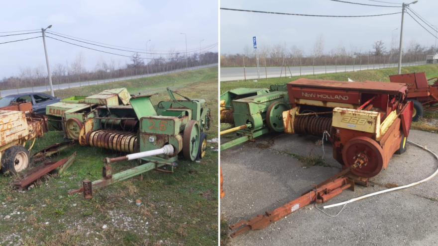 Polovne prese za sijeno na aukciji: 10 komada za 6.000 KM