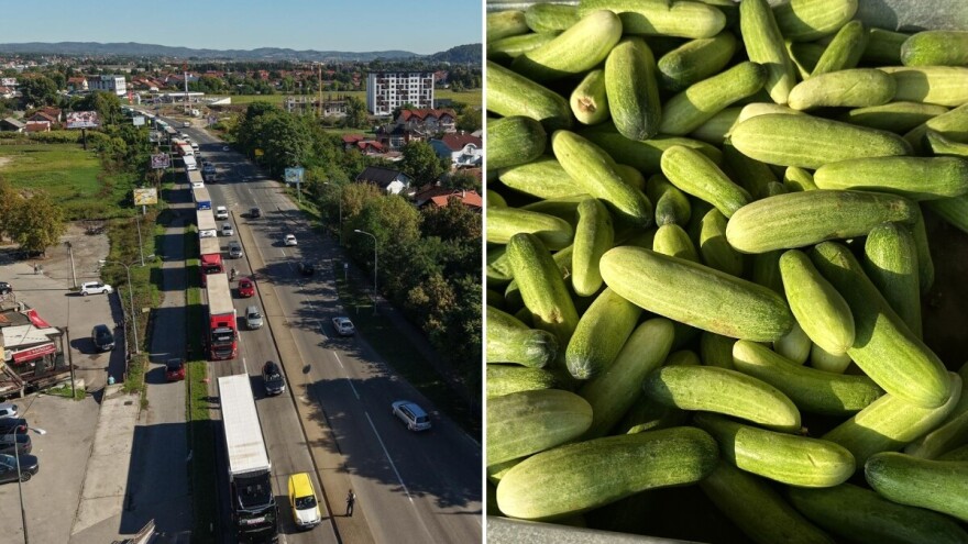 Blokade prijevoznika parališu poljoprivredu: Propast će 50 tona krastavaca, stao i otkup