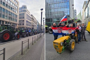 Poljoprivrednici blokirali ceste u Bruxellesu: Novi ZPP je neprihvatljiv, dosta je obmana!