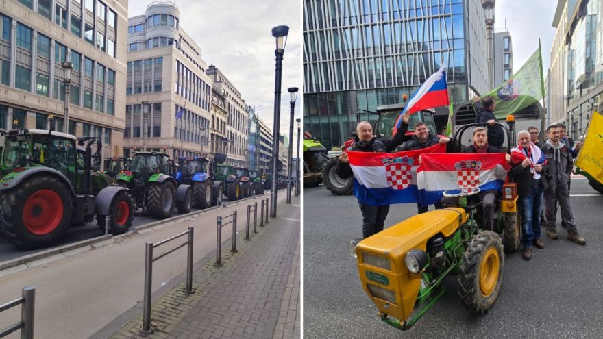 Poljoprivrednici blokirali ceste u Bruxellesu: Novi ZPP je neprihvatljiv, dosta je obmana!