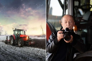 Na njivi uvek "lovi" najbolji kadar, tu je na svom terenu. Ko je fotograf Dušan Kostić?