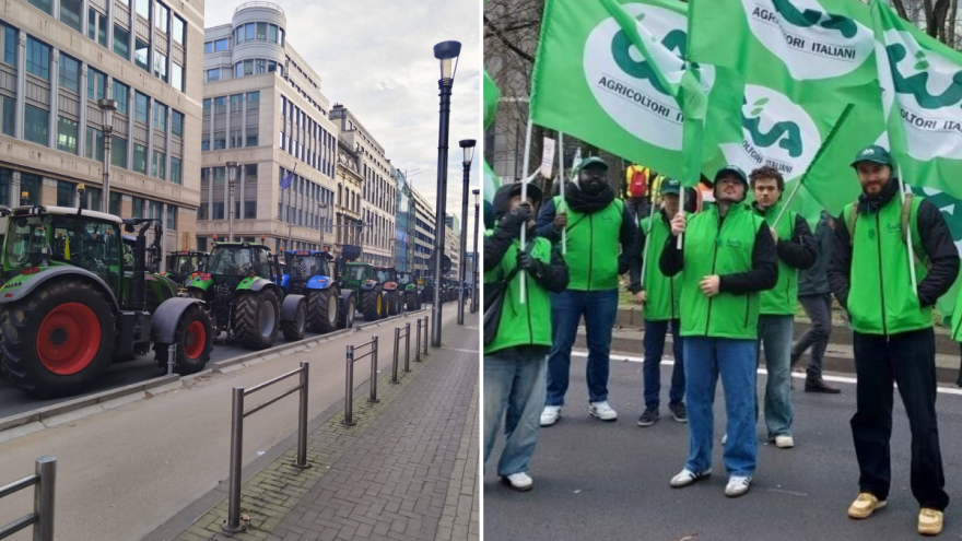 Poljoprivrednici blokirali ulice u Briselu: Dosta je obmana i zavaravanja!