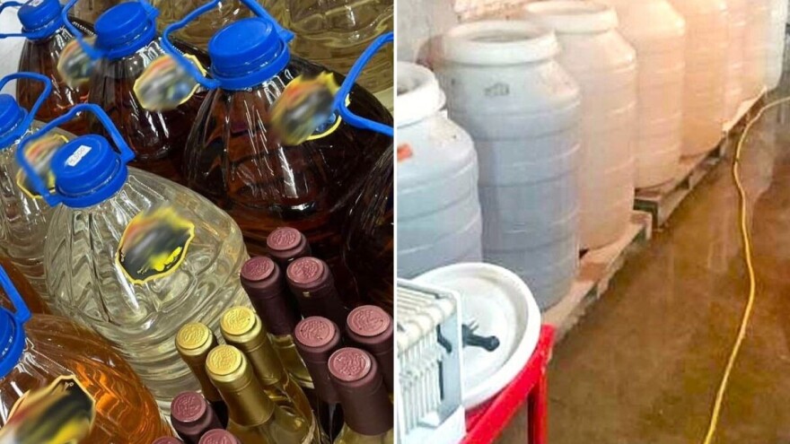 Razblaživao rakiju, flaširao, pa prodavao - policija zaplenila više od 5.000 litara