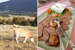 Meso autohtone buše zeleni je gastro adut Like