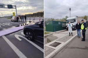 Nove mere protiv slinavke i šapa: Postavljene dezobarijere i punktovi za dezinfekciju na prelazu Horgoš
