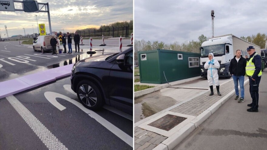 Nove mere protiv slinavke i šapa: Postavljene dezobarijere i punktovi za dezinfekciju na prelazu Horgoš