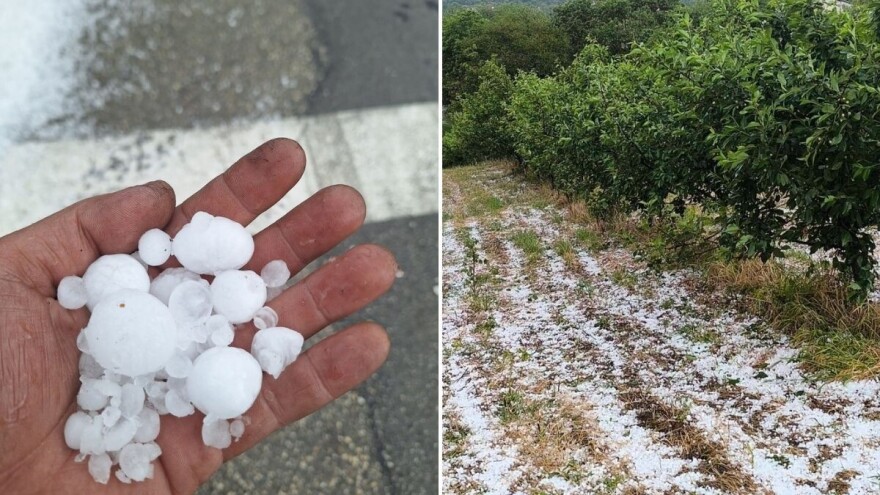 Olujno nevreme pogodilo Šumadiju, velika šteta na usevima i atarskim putevima