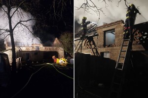 U Mrčevcima izgorjela štala sa 600 bala sijena: Vatrogasci više od pet sati gasili požar