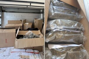 Vozač kamiona "pao" na Batrovcima zbog 105 kilograma marihuane, ali i kokaina