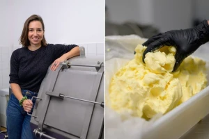 Tijana je istoričarka umetnosti i proizvodi pravi domaći maslac. I to u sred Beograda