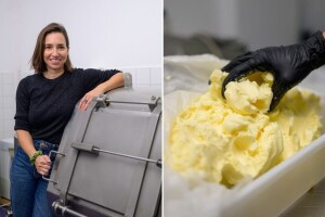 Tijana je istoričarka umetnosti i proizvodi pravi domaći maslac. I to u sred Beograda