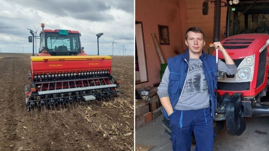 Banatski ratar Mihel Mega posejao je 40 hektara pšenice: Ništa ne diram do početka marta