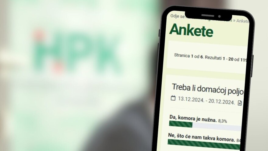 Većina poljoprivrednika ne želi ovakvu komoru, kažu rezultati ankete