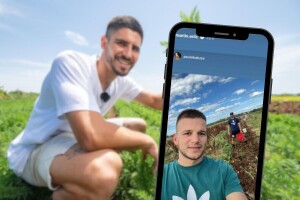 Nakon Eura, reprezentativac Martin Erlić pomaže obitelji u polju