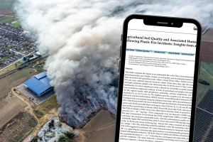 Objavljena studija o stanju tla nakon požara odlagališta plastičnog otpada u Osijeku