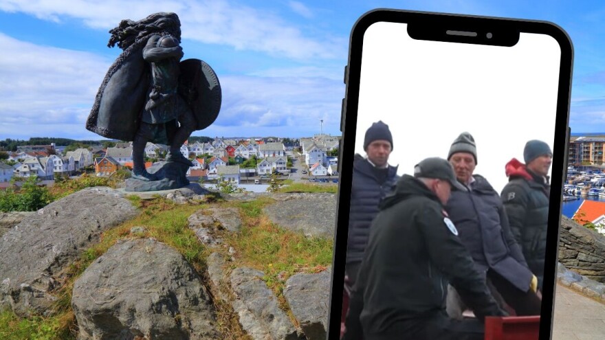 Norveški kralj Harald oduševio - do mjesta posjete dovezao se na traktorskoj prikolici