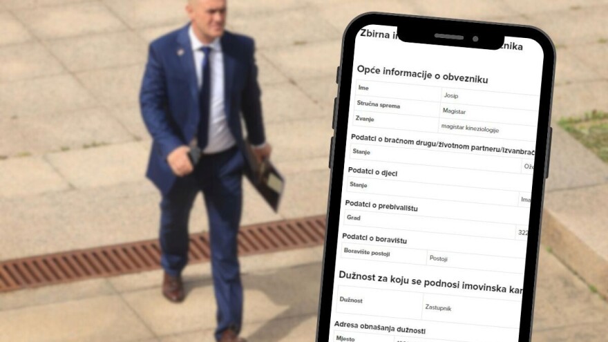 Josip Dabro predao imovinsku karticu, evo što posjeduje ministar poljoprivrede