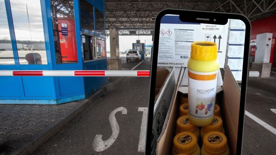 Iz Srbije u Hrvatsku pokušao unijeti 720 litara fungicida, odrezana mu drastična kazna