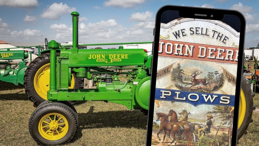 Redak John Deere reklamni natpis prodat za 71.500 dolara