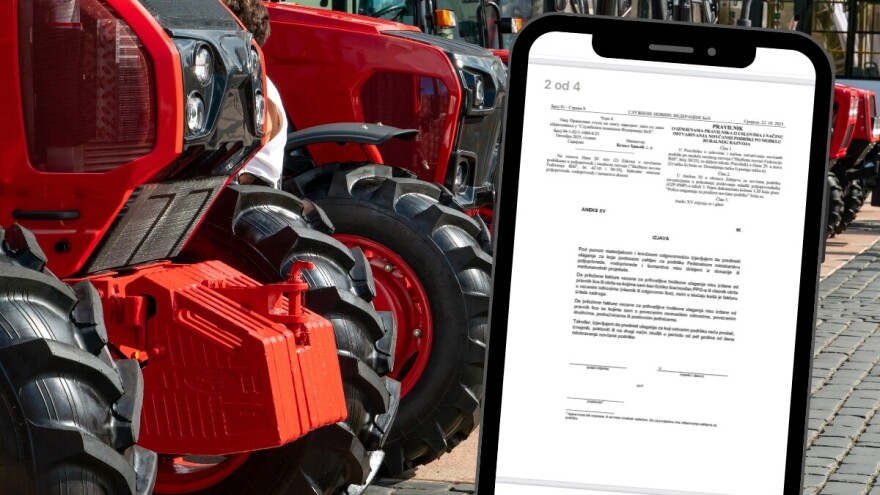 Izmijenjen pravilnik o podrškama ruralnom razvoju