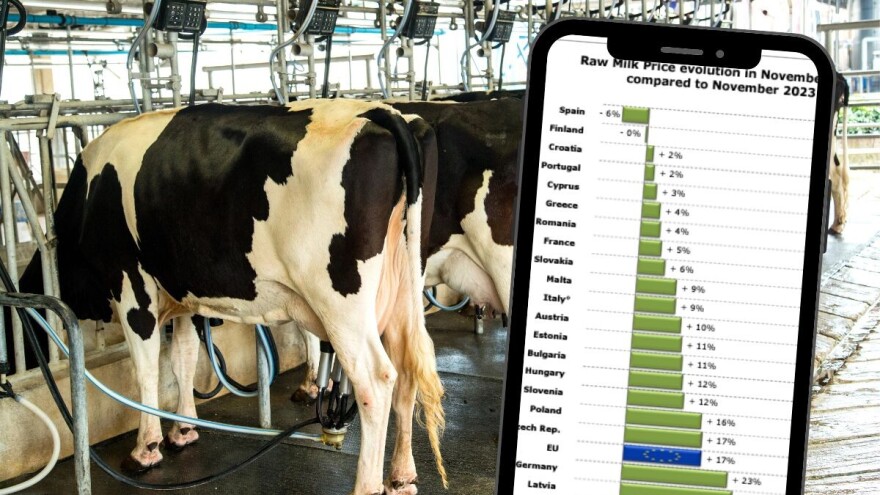U Njemačkoj otkupna cijena mlijeka rasla 23 posto, u Irskoj čak 46, a u Hrvatskoj - dva?!
