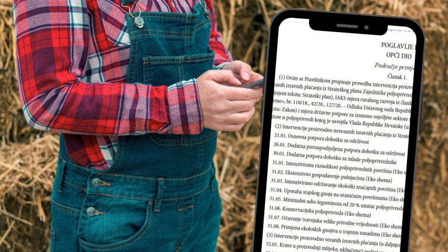 Kreće zaprimanje Jedinstvenih zahtjeva za potporu za 2025., objavljen i Pravilnik