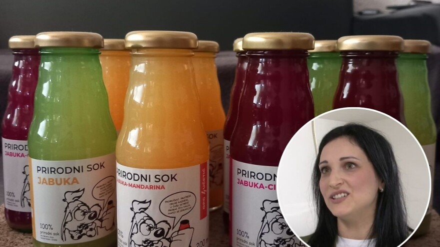 Prirodni sokovi OPG-a Vučetić: Baza je uvijek jabuka kojoj dodaju sezonsko voće ili povrće