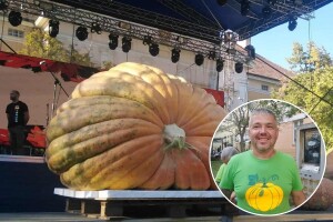 Sa bundevom od 832 kg Tibor Kokai iz Mađarske opet pobedio na Danima ludaje
