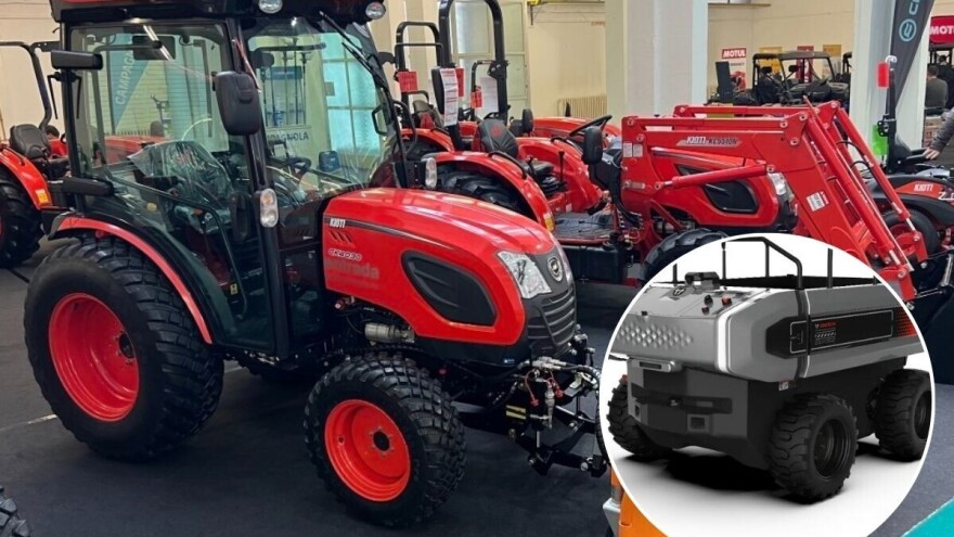Kioti predstavio autonomnog robota RT100 za poljoprivredu