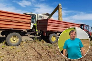 Ratar Žika Radosavljević: "Prosek prinosa soje oko 2 t/ha, čekam bolju cenu"