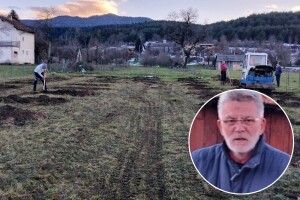 Iz Beograda u Drinić: Vlado na očevini podigao voćnjak