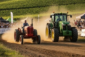 Utrka traktorima uz dobru graševinu!