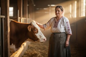 Uz naporan rad može se živjeti i s pet krava u štali