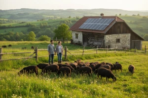 Uz romanovske ovce, sada imaju i svoju struju!