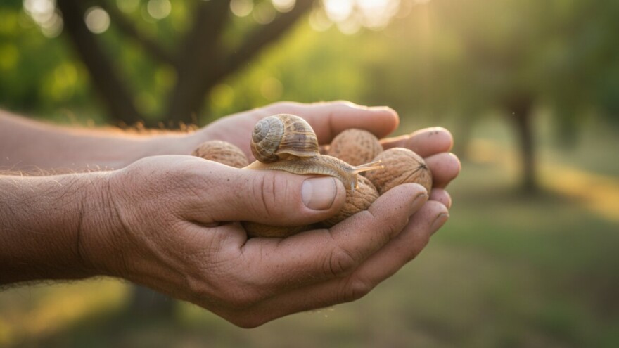 Uzgajajte orahe i puževe