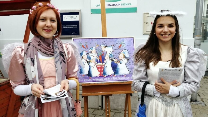 Sedam umjetnika varaždinski plac pretvorilo u umjetničku pozornicu